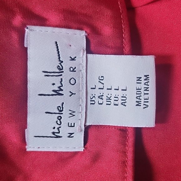 Nicole Miller NY Red Cami Dress ✨️ - Picture 9 of 10